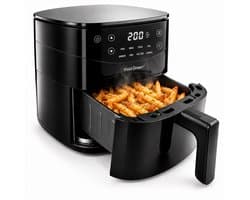Vivid Green Airfryer 3L – 2 tot 3 Personen – PFAS-vrij – 8 Programma’s – Digitaal Display