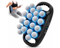 Massagepistool met 20 koppen, massageapparaat met 30 instelbare snelheden en 3 massagemodi, massagepistool met rood - ShopVlot