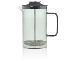 AdHoc Cafetière Impact - French Press - 600 ml - Borosilicaatglas - RVS Filter - Grijs