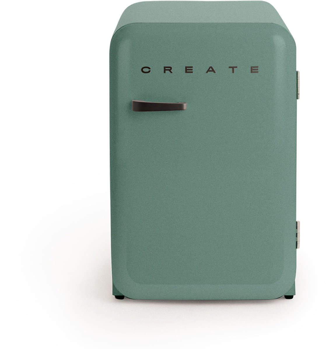 CREATE - Koelkast in retrostijl - Sage - Handvat Zwart - FRIDGE RETRO 107L — afbeelding 1