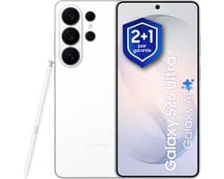 Samsung Galaxy S26 Ultra - Smartphone - 1TB - White + 1 jaar extra garantie