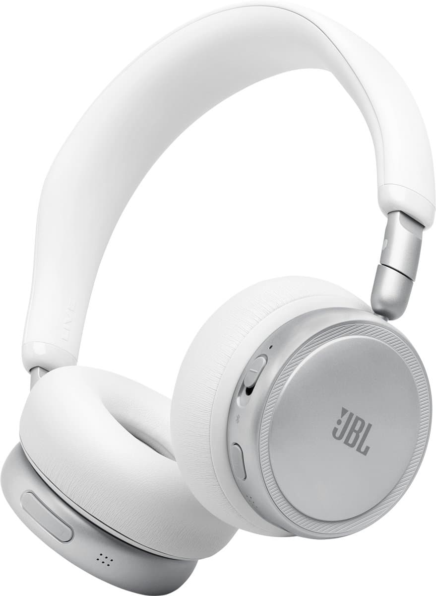 JBL LIVE 680NC On-ear Draadloze hoofdtelefoon met Noise-cancelling Wit — afbeelding 1