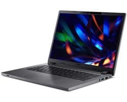 ACER Travel Mate P4 14'' FHD i7-1355U 16GB 512GB SSD USB-C DP Alt Mode W11 PRO Slate Blue 2Y QWERTY verlicht toetsenbord 56WH batterij