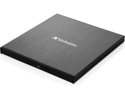 Externe Slimline Blu-ray Writer Ultra HD 4K - compacte brander voor het maken van grote back-ups