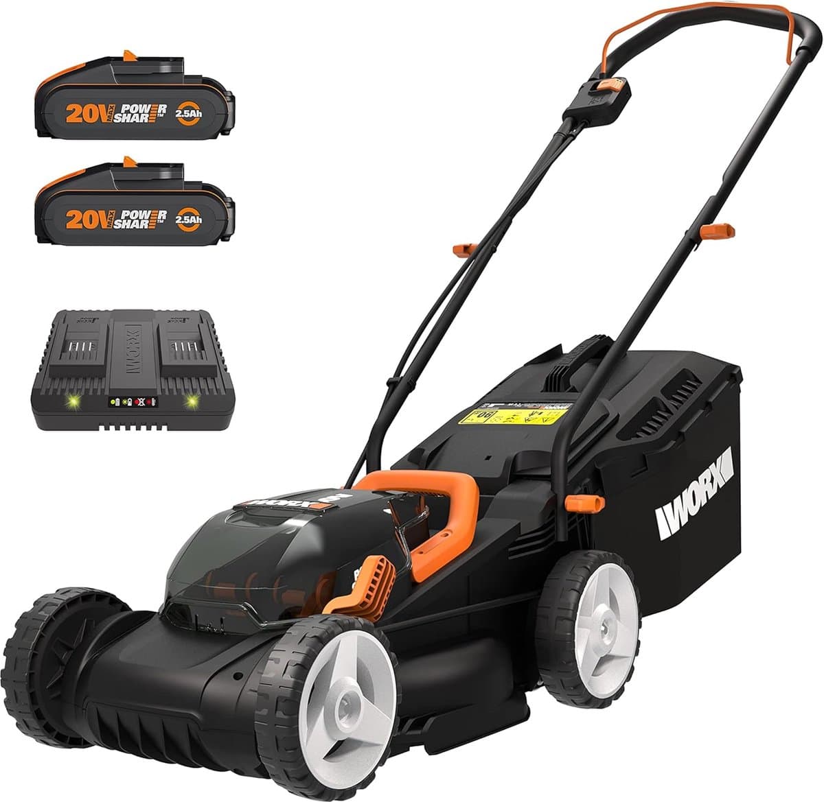 Draadloze Grasmaaier - Accu Grasmaaier - Gazon Onderhoud - IntelliCut Technologie - 34 cm Maaibreedte — afbeelding 1