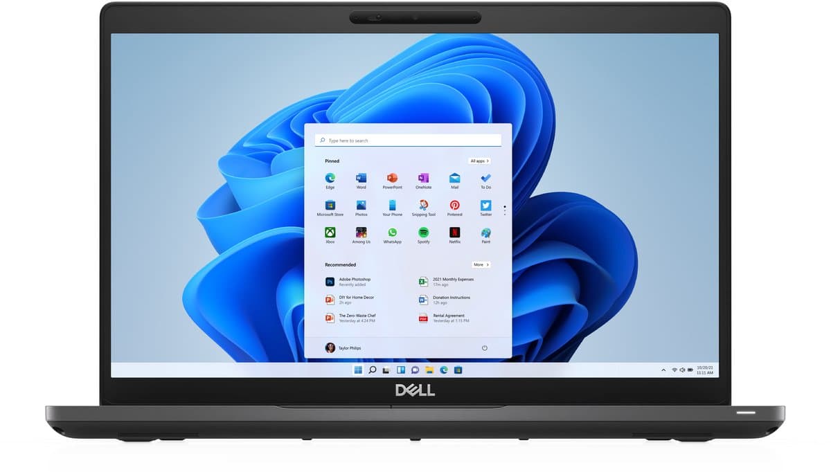 Dell Latitude 5400 - 14.1 inch - i5-8365U - 16 GB - 256 GB SSD - Windows 11 — afbeelding 1