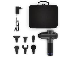 Massage Gun - Deep Tissue – Spier – Nek - Rug - Massager - 6 Snelheden & 6 Massage Hoofden - Professionele Elektrische Spier Gun