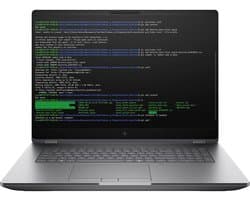 HP ZBook Fury G1i 18 Wolf Pro Security Edition - Data Science Intel Core Ultra 7 255HX Mobiel werkstation 45,7 cm (18") WQXGA 32 GB DDR5-SDRAM 1 TB SSD NVIDIA RTX PRO 2000 Blackwell Wi-Fi 7 (802.11be) Windows 11 Pro AI Workstation, AI PC Zilver
