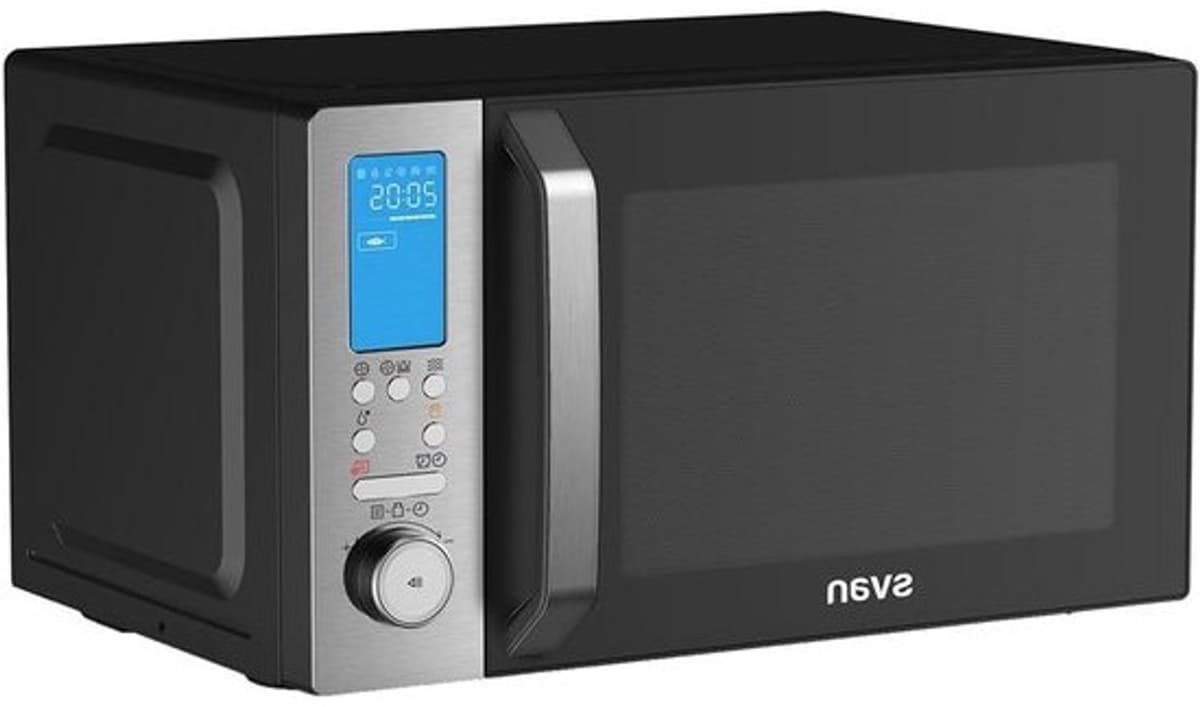 Magnetron die ook kan grillen - Ovenapparaat - Om snel maaltijden te bereiden - Met convectiestand - 26 Liter - Zwart — afbeelding 1