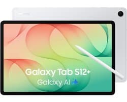 Samsung Galaxy Tab S12 Plus - Wi-Fi - 512GB - Silver + 1 jaar extra garantie