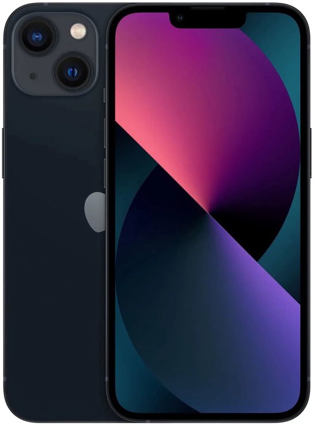 Apple iPhone 13 - 128GB - Middernacht — afbeelding 1