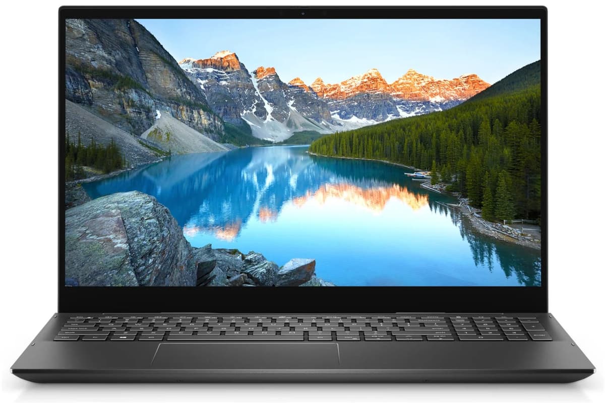 DELL Inspiron 7506 2-in-1 | Intel Core i5 | Intel Iris Xe Graphics | 39.6 cm (15.6″) | 256 GB SSD | 8 GB | US | WiFi | Windows 11 Pro — afbeelding 1