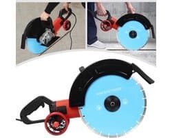 Elektrische Betonzaag – Betonzaag – Diamantzagen – Steenzaag – Baksteenzaag – 4000W Motor – 13,5 Cm Zaagdiepte