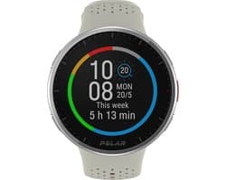 Polar Pacer Pro - Geavanceerd GPS Hardloophorloge - Snow White - Maten S-L