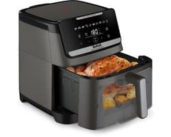 Tefal Easy Fry Silence XXL EY846H - Stille Airfryer XXL 7L - 1700W - 43 dB - 10 Programma's - 55% Sneller - Voor 8 Personen