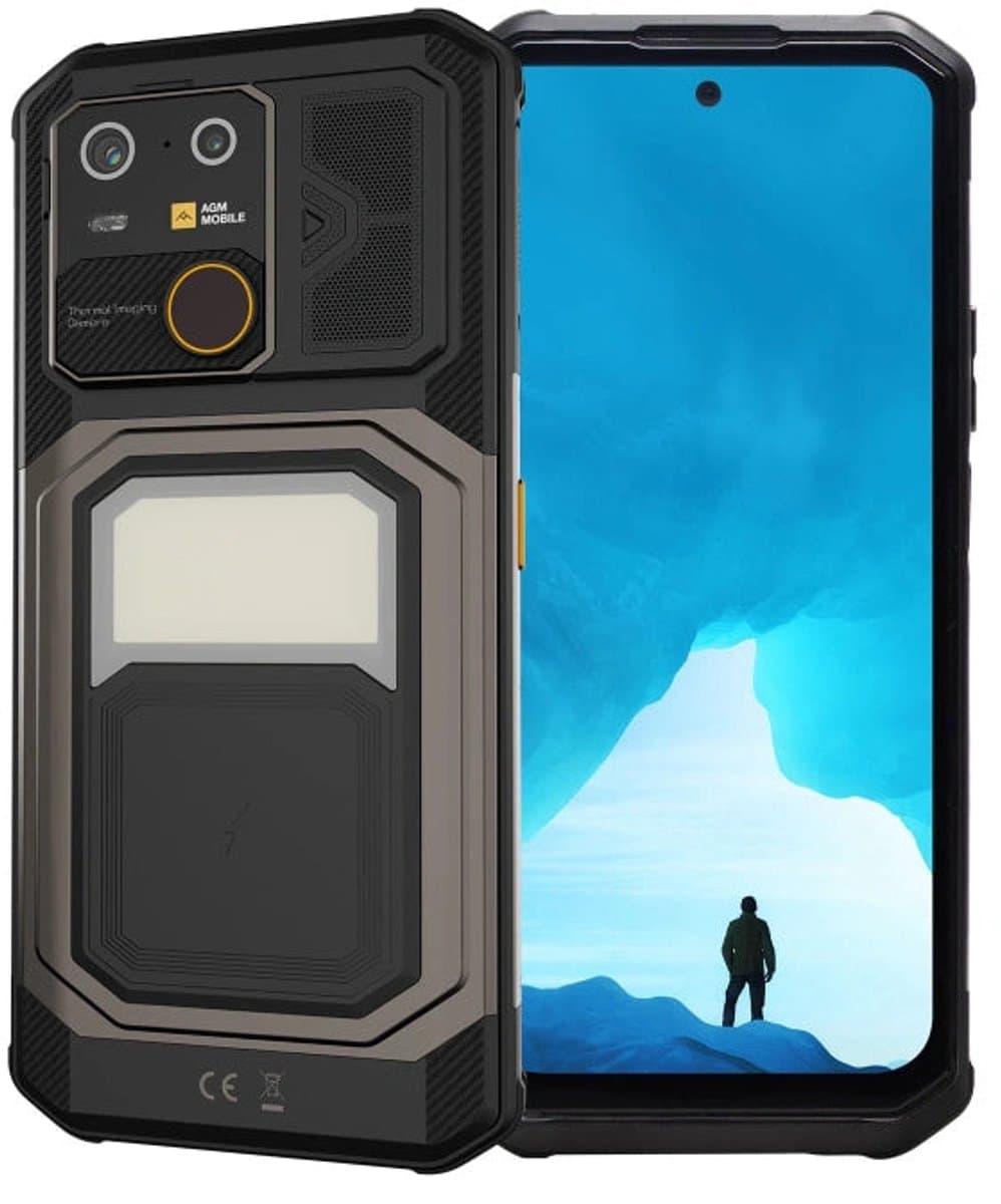AGM G3, 17,1 cm (6.72"), 12 GB, 512 GB, 64 MP, Android 15, Zwart — afbeelding 1