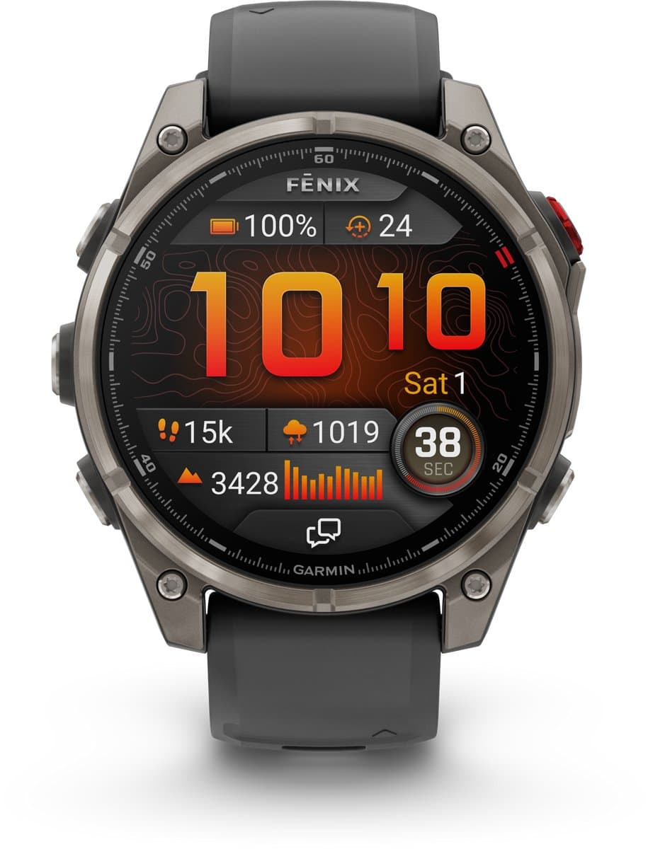 GARMIN Fenix 8 Pro GPS 47mm Smartwatch Graphite — afbeelding 1