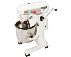 Commerciële Voedsel Mixer / Spiraalmixer - 10 Liter - 3 Versnellingen - 3 Opzetstukken - GRATIS Deeg Schraper. - Maximaal gewicht: 1 kg/Mix