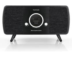 Tivoli Audio - Music System Home (Gen. 2) - Alles-in-een-Hifi-systeem - Zwart/Zwart