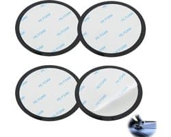 Dashboard pad set van 2 - zelfklevende 80mm schijven - voor mobiele telefoon en GPS - stevige bevestiging - ShopVlot