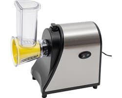 Elektrische Groentesnijder - Keuken chopper - Snel groenten snijden - Krachtige 1000W motor - 19x12.5x20 cm - Zilver en zwart