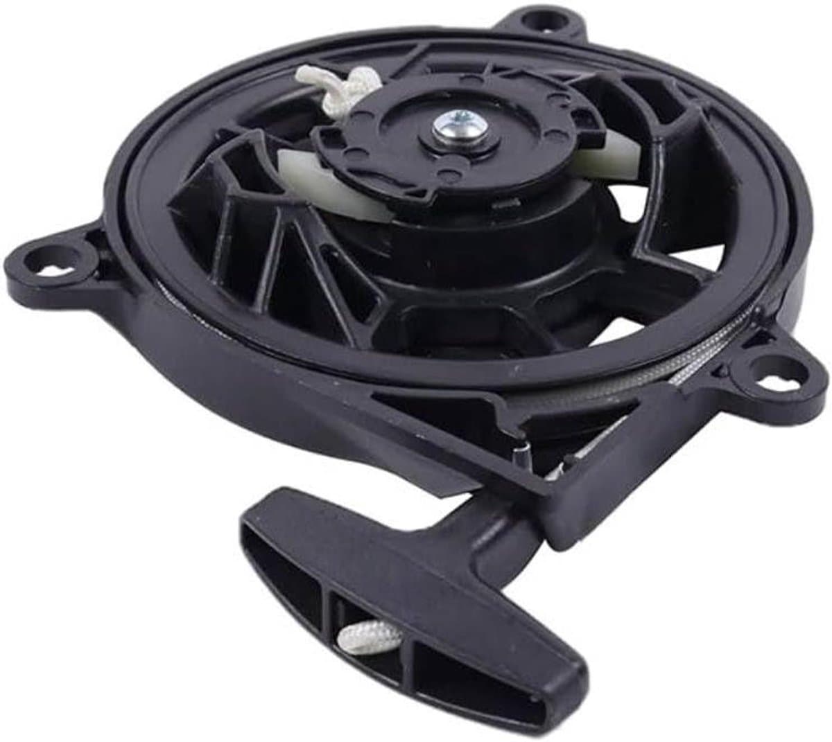 Trekstarter Grasmaaier - Startmotor Vervanging - Motor Starten - Snelle Start Functie - 138 cm Diameter - Zwart — afbeelding 1