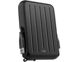 Externe Harde Schijf - Draagbare Opslag - Bestanden Opslaan - Robuuste Behuizing - 4TB - Zwart