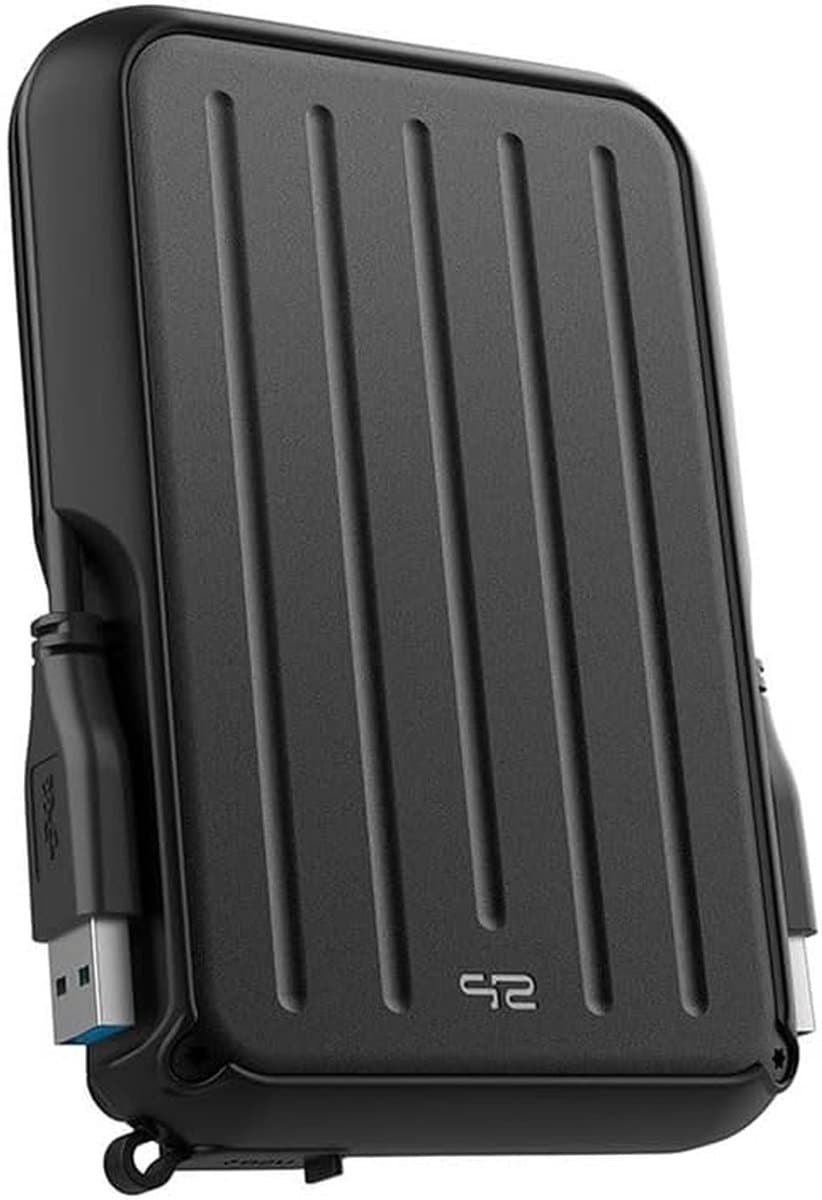 Externe Harde Schijf - Draagbare Opslag - Bestanden Opslaan - Robuuste Behuizing - 4TB - Zwart — afbeelding 1