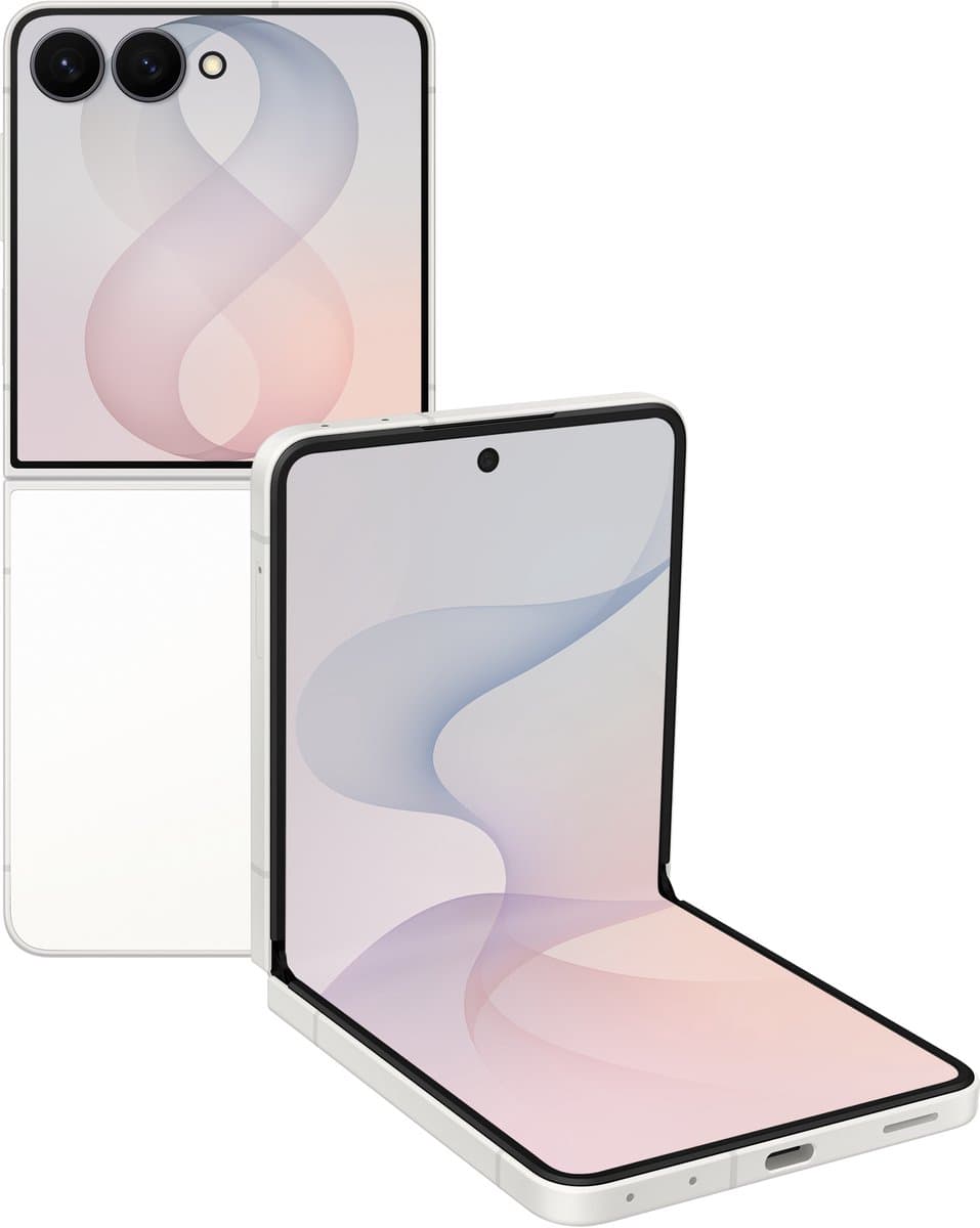 Samsung – Galaxy Z Flip8 5G – 256GB – Cream — afbeelding 1