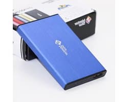 Externe Harde Schijf - Draagbare Opslag - Bestanden Opslaan - Supersnelle USB 3.0 - 320 GB - Blauw