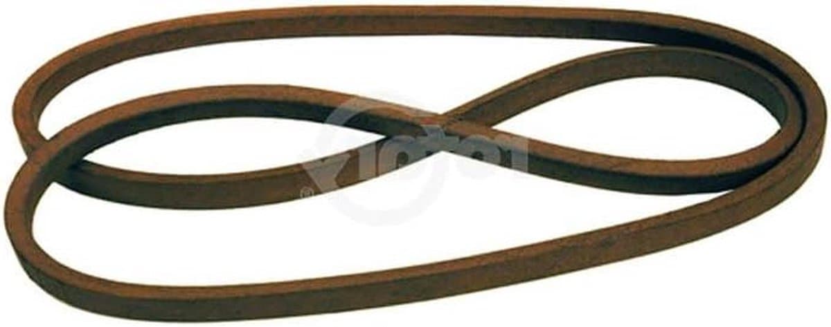 Grasmaaier Riem - V-snaar - Gras maaien - V-type profiel - 10 x 50 cm - Zwart — afbeelding 1