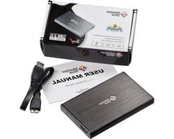 Externe Harde Schijf - Draagbare Opslag - Bestanden Overzetten - Super Speed USB 3.0 - 320 GB - Rood