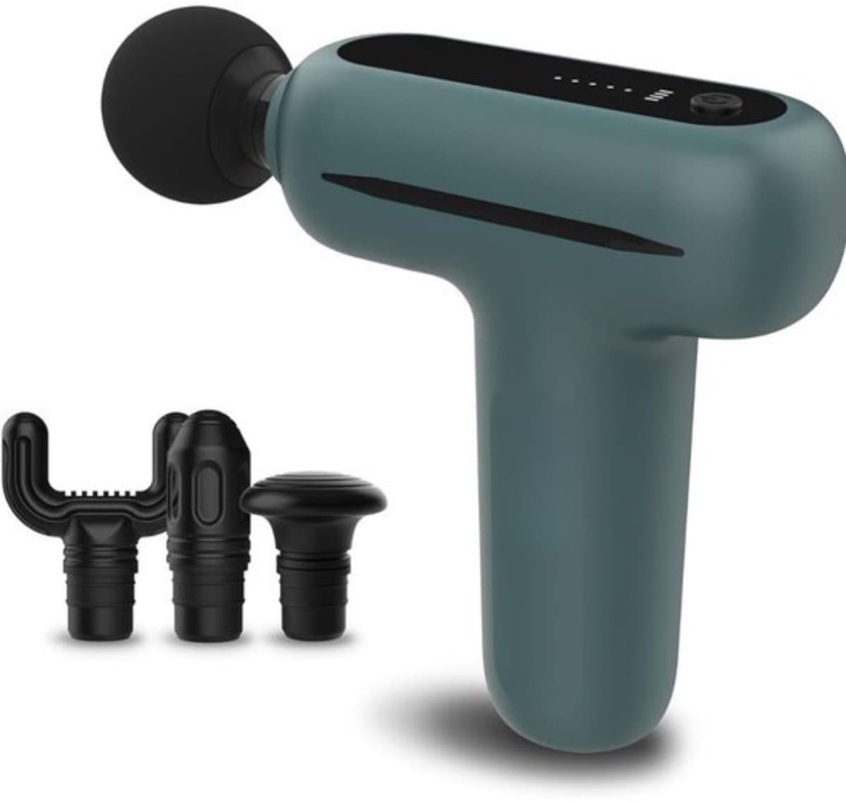 Thuys - Massage Gun Professioneel MG 200 Groen - Smart Mode - 8 Uur Batterij - Veelzijdige Opzetstukken - voor Spierherstel en Ontspanning — afbeelding 1