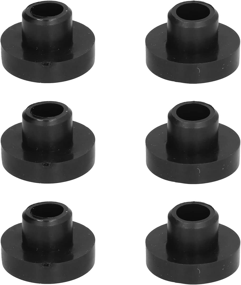 SnelShoppen - 6 Stuks 33/64in Brandstoftank Bus Grommet Vervangingsonderdeel voor Grasmaaier, Hoogwaardige Rubber, Duurzaam, Geschikt voor Kohler Moto — afbeelding 1