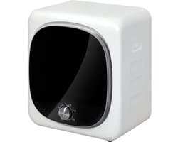 ECTEATOY® Mini wasdroger - Compacte droger - 5 programma's - Wit 4 kg 800W