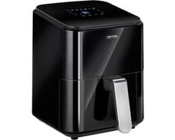 Heteluchtfriteuse - Convectieoven - Vetvrij Koken - Digitaal Led-display - 45 liter - Zwart
