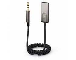 Carkit Transmitter Bluetooth USB – Auto USB naar AUX Bluetooth Ontvanger – AUX BT Adapter - Audio Adapter naar 3.5mm Jack