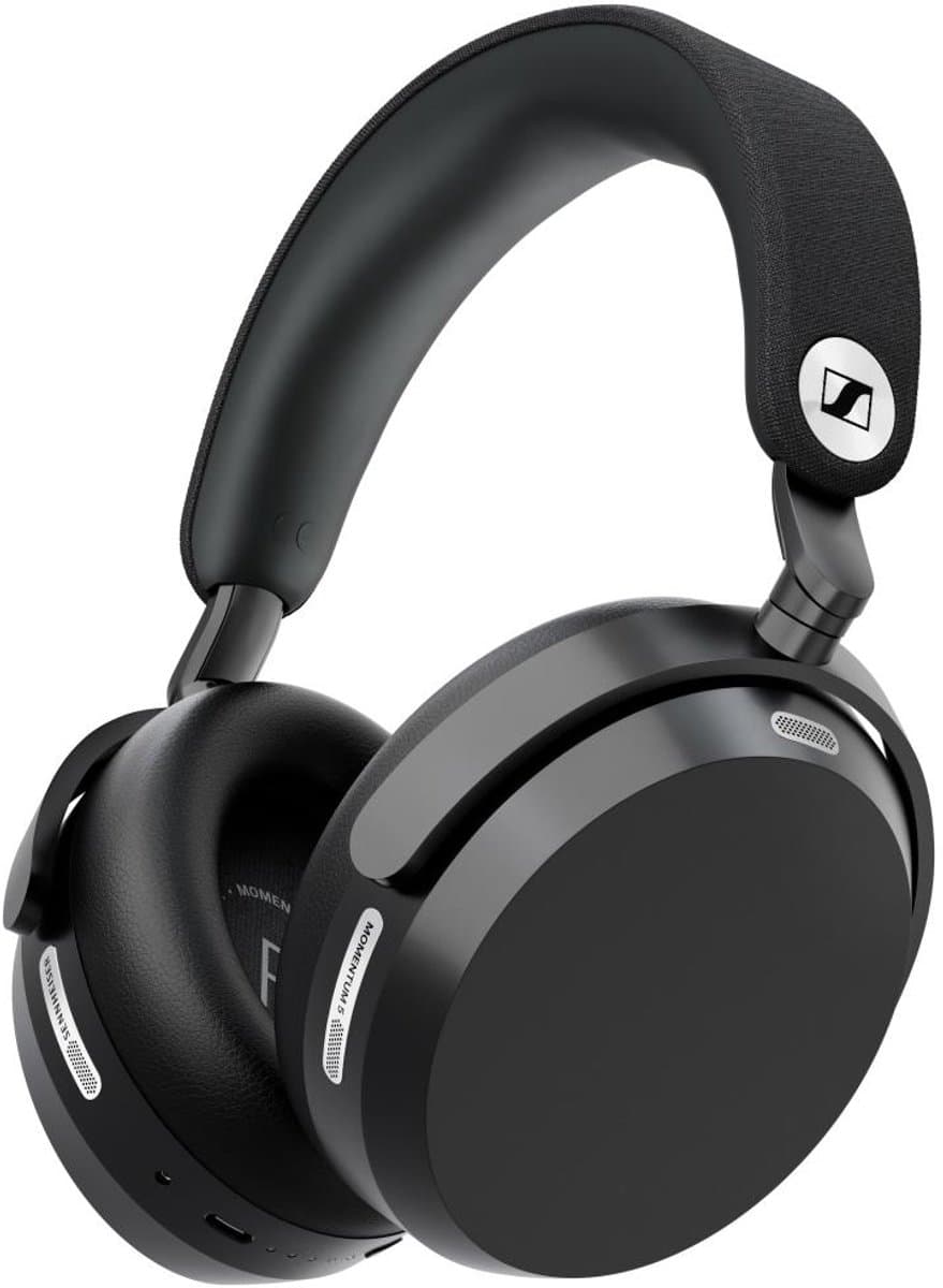 Sennheiser MOMENTUM 5 Wireless Black - Draadloze over-ear koptelefoon met Noise Cancelling - Bluetooth - 8 microfoons - Hi Res - Dolby audio — afbeelding 1