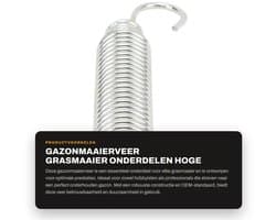 Dailygoods- Gazonmaaierveer Grote Sterkte - OEM-onderdeel 08320300 - Duurzaam Metaal - Hoog Rendement - Grasmaaier Onderdelen - Langdurig Gebruik - Maaierspanningsveer
