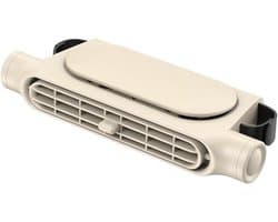 LISM - Draadloze 3000mAh autoventilator Geschikt voor de achterbank van auto's, vrachtwagens en SUV's