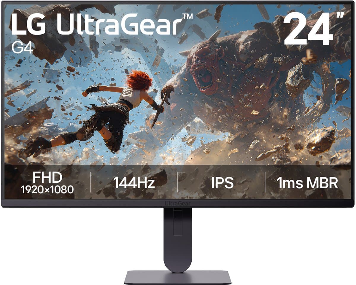 LG 24 Inch UltraGear 24G411B-B 23.8'' gaming monitor — afbeelding 1