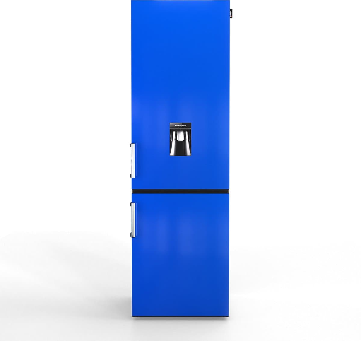 Nunki Large H2O – Koel-vriescombinatie – Waterdispenser – E-klasse – 268 liter – Blue Fire Gloss — afbeelding 1