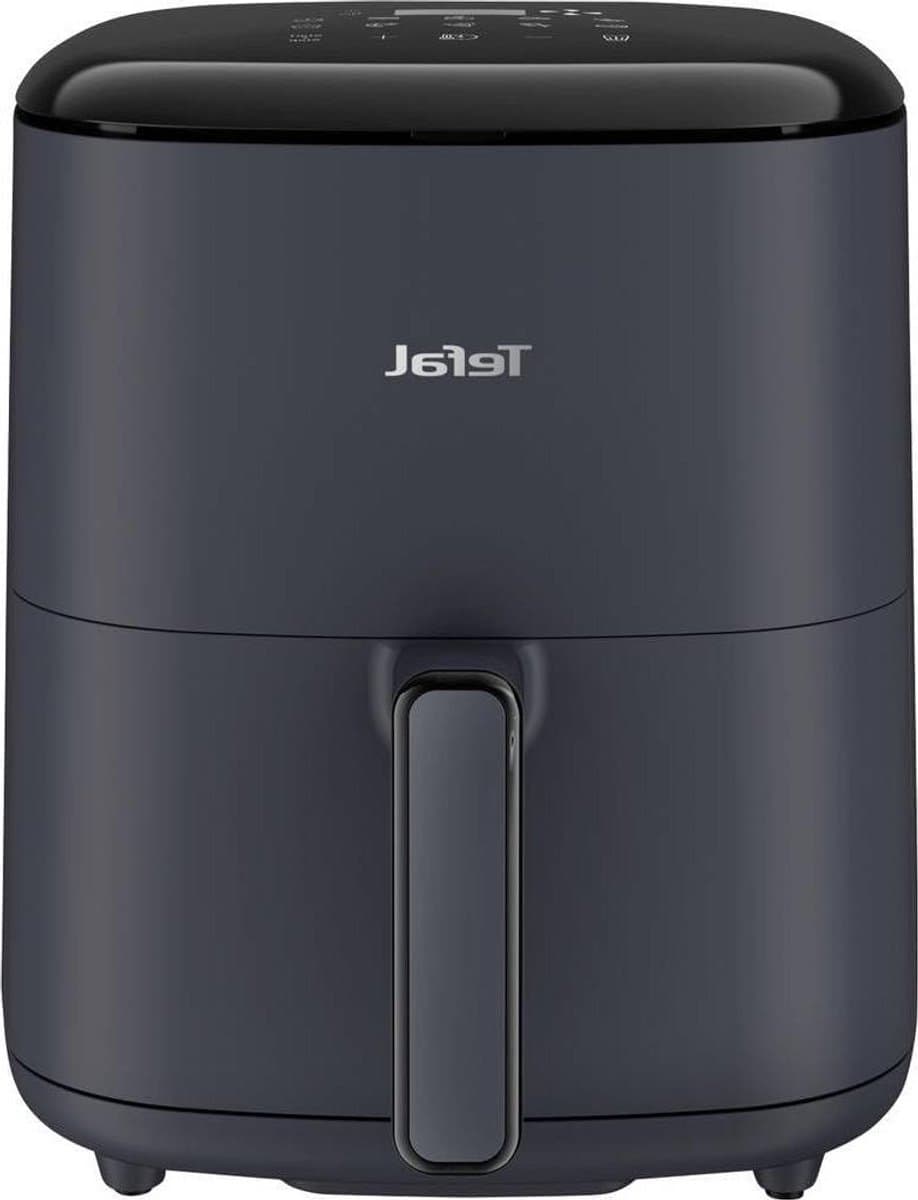 Heteluchtfriteuse - Airfryer - Gezond Bakken - 10 Programma's - 5 Liter - Grijs — afbeelding 1