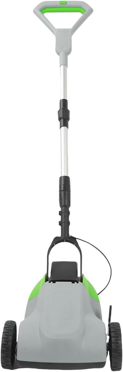 Elektrische Grasmaaier - Gazonmaaier Draadloos - Gazon Onderhouden - Krachtige Borstelmotor - 21 cm Snijdiameter - Zwart — afbeelding 1