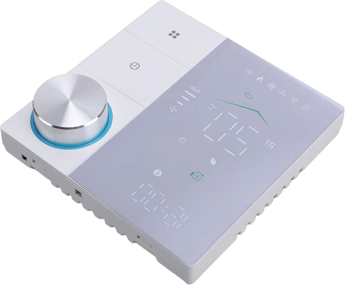 Slimme Thermostaat - App Bediening - Energie Besparen - Precieze Regeling - 6A Laadvermogen - Wit — afbeelding 1
