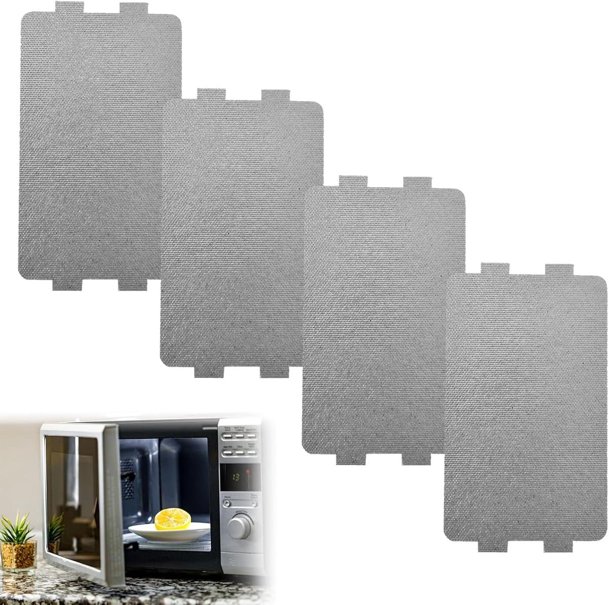 SnelShoppen - Magnetron Mica Plaat - Magnetron Gids Deksel voor Magnetron - Mica Schijf voor Magnetron - Golfgeleider Deksel Mica Platen - Magnetron R — afbeelding 1