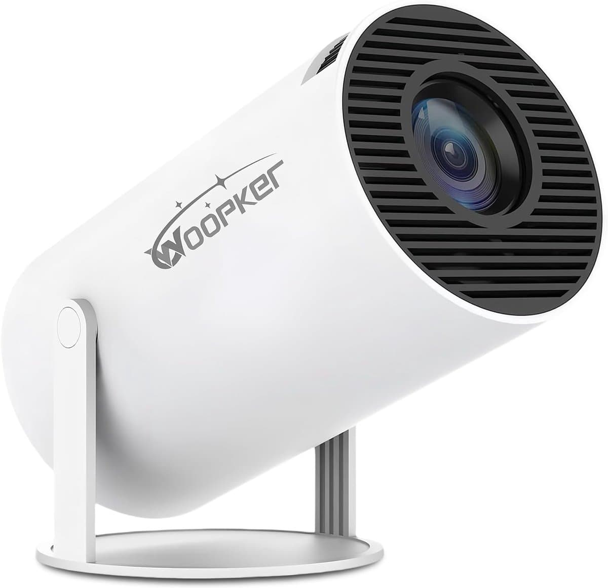 SnelShoppen - Mini-Beamer 4K Projector Android 11, Draaibaar 180° voor Buiten, 130 Inch, Wifi 5G, Bluetooth 5.0, Geschikt voor Telefoon/TV-Stick/PC/HD — afbeelding 1