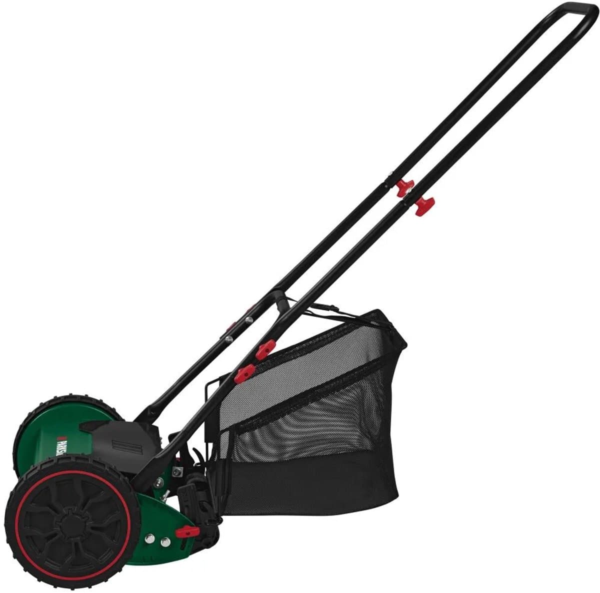PARKSIDE® Hand grasmaaier - Stil maaien zonder stroom – Handmatig en fluisterstil - Perfect gemaaid gazon – Traploos instelbare maaihoogte - Ideaal voor kleine tuinen – Lichtgewicht en wendbaar — afbeelding 1