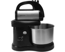 Keukenmixer Elektrisch - Voedselmixer Standmixer - Bakken en Koken - 5 Snelheden Vermogen - 2.5 Liter Kom - Wit