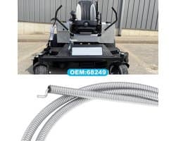 Gaskabel 50 inch - Compatibel met Dixie Chopper 68249 - Directe vervangingskabel - Eenvoudige installatie - Herstelt gasbediening - Binnendraadlengte 50 inch - Gasbedieningskabel